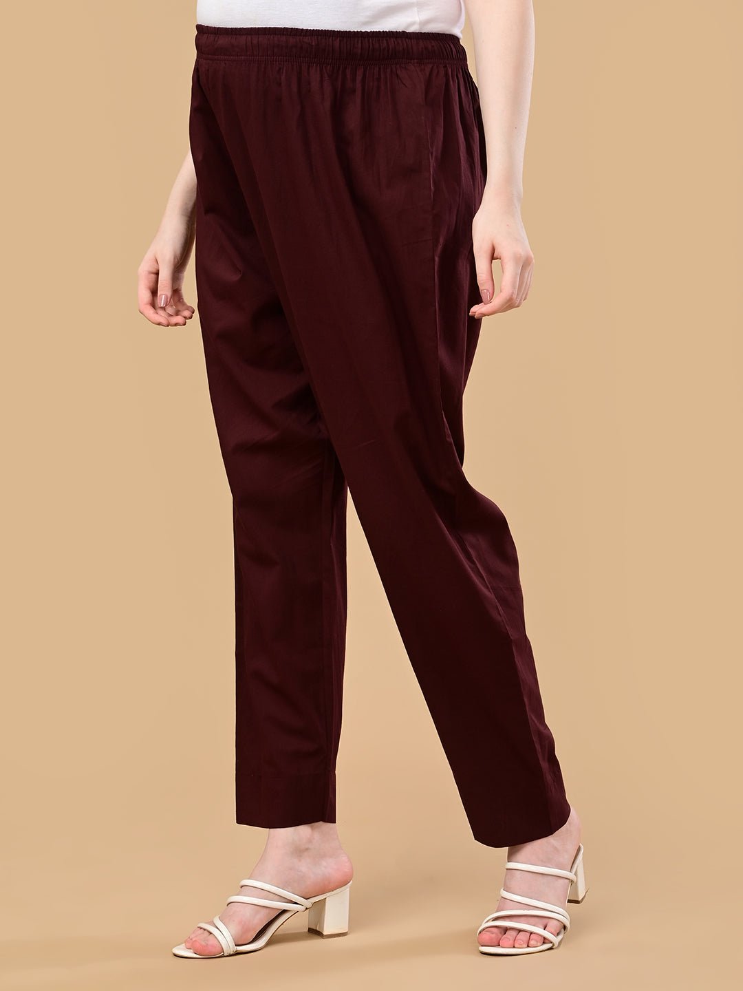 Royal Garnet Maternity and Nursing Kurta Set Maroon