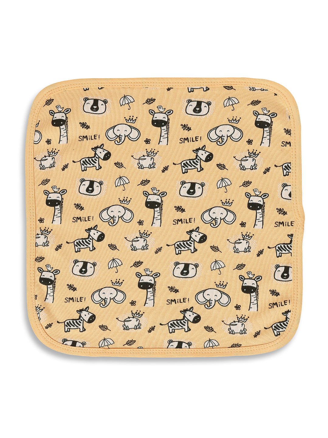 Rusty Jungle Printed Cotton Baby Napkin