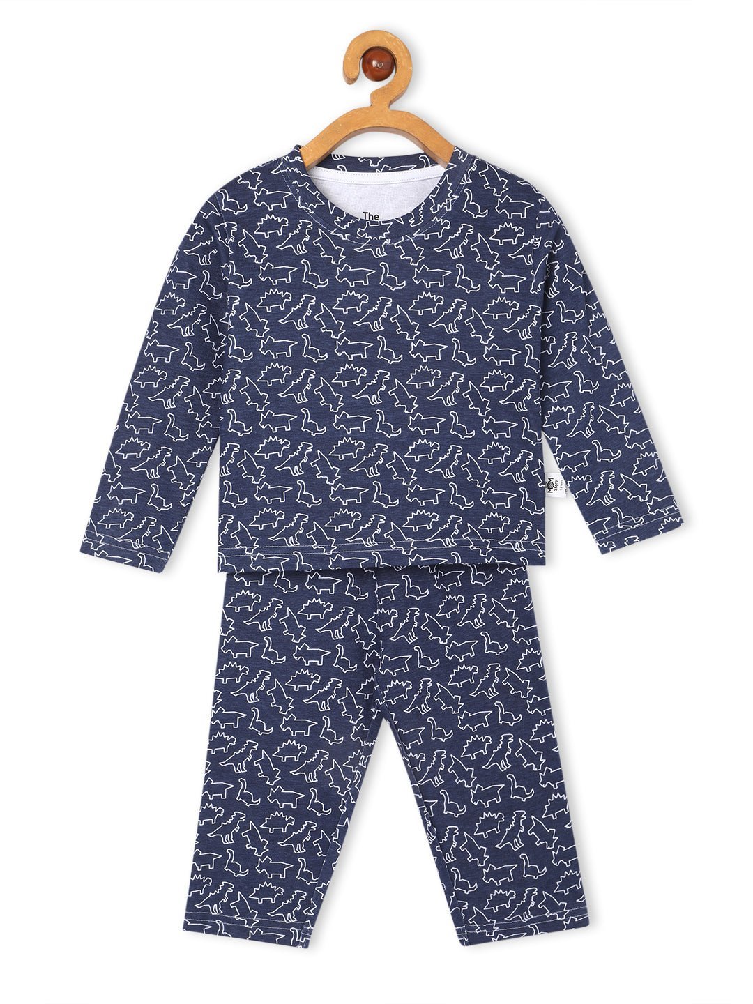Dinos Rule Matching Pajama Set Mom And Baby Twinning Combo Of 2