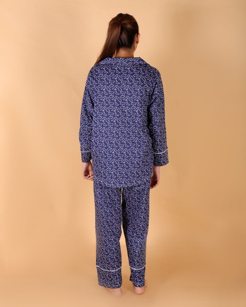 Dinos Rule Matching Pajama Set Mom And Baby Twinning Combo Of 2