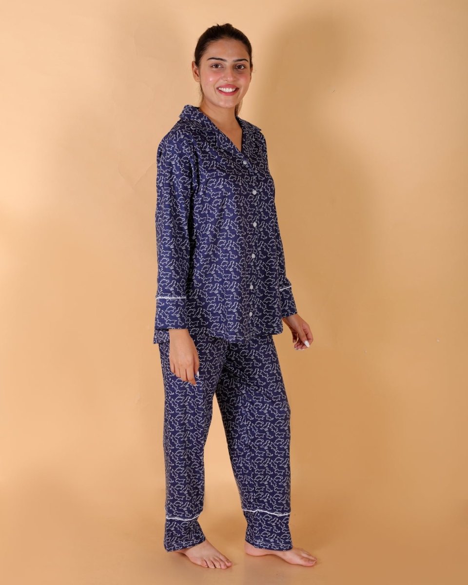 Dinos Rule Matching Pajama Set Mom And Baby Twinning Combo Of 2