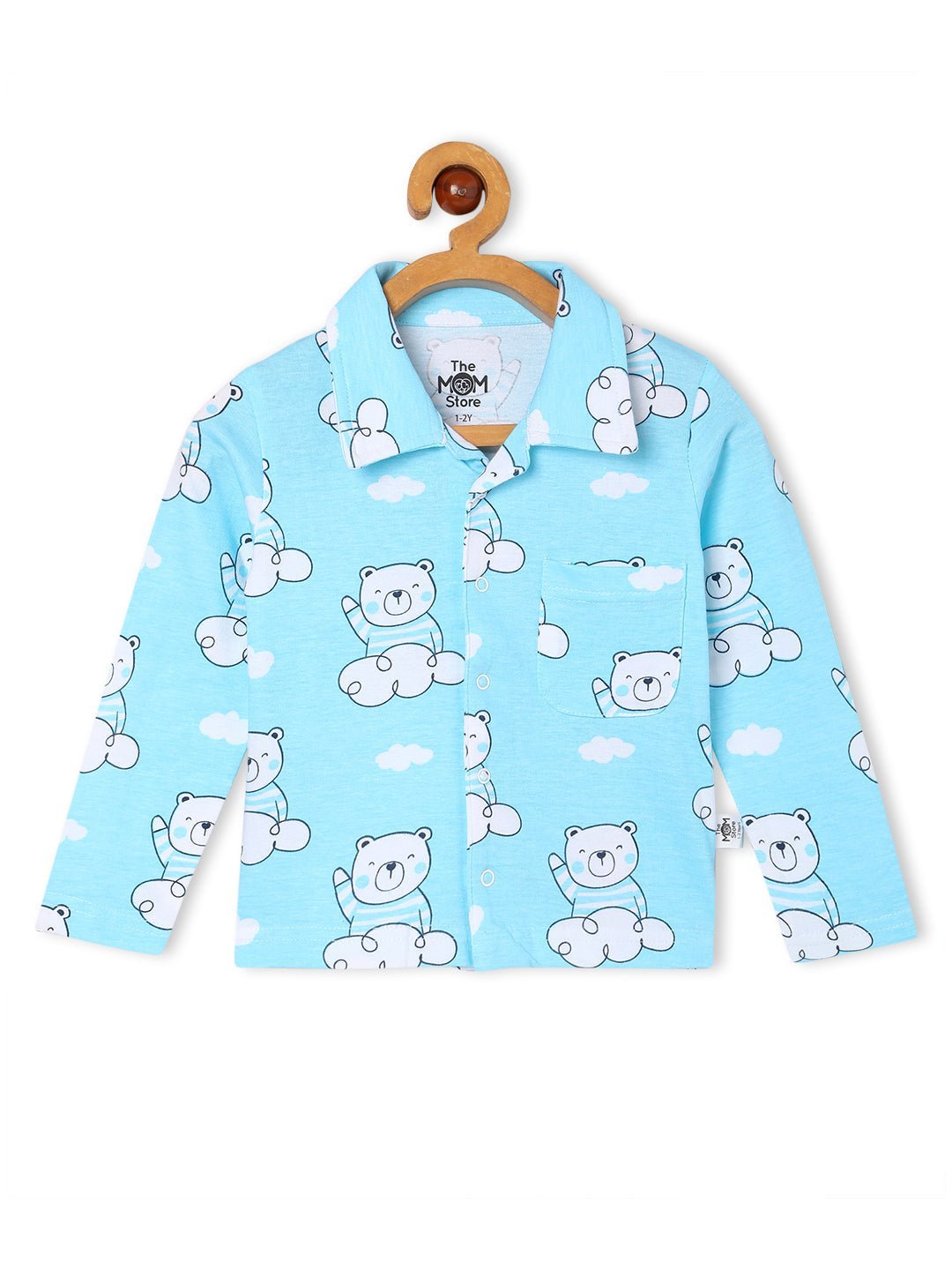 Hello Bear Mom And Baby Pajama Set Twinning Combo Of 3
