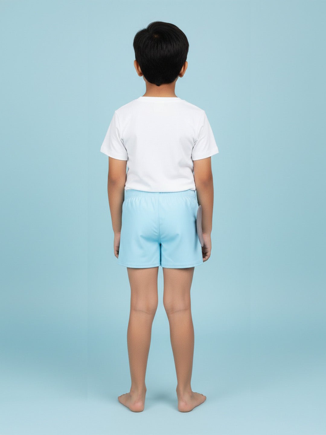 Shark Snap Boys Swim Shorts With Cap Set