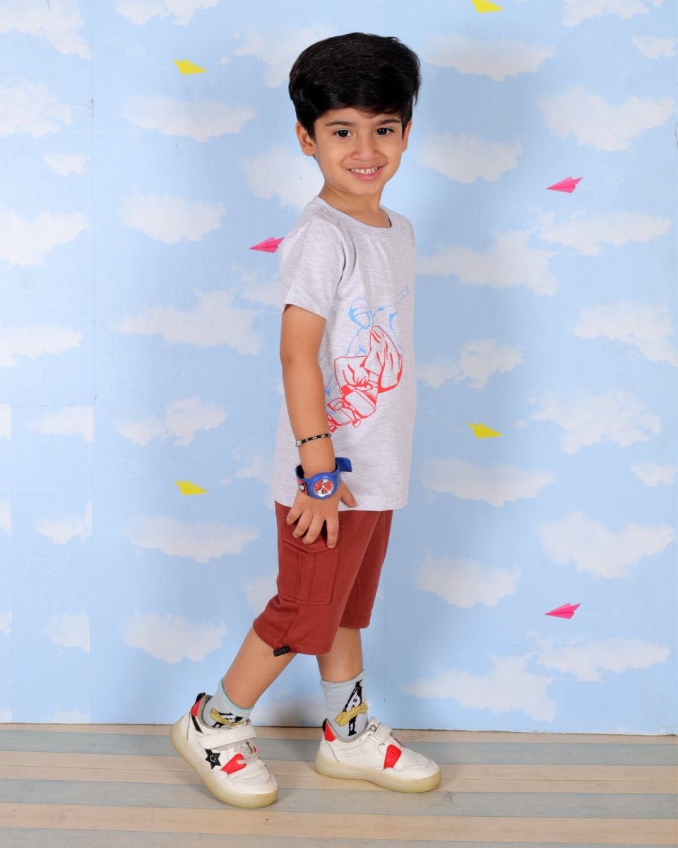 Skater Dude Boys T-Shirt And Cargo Set