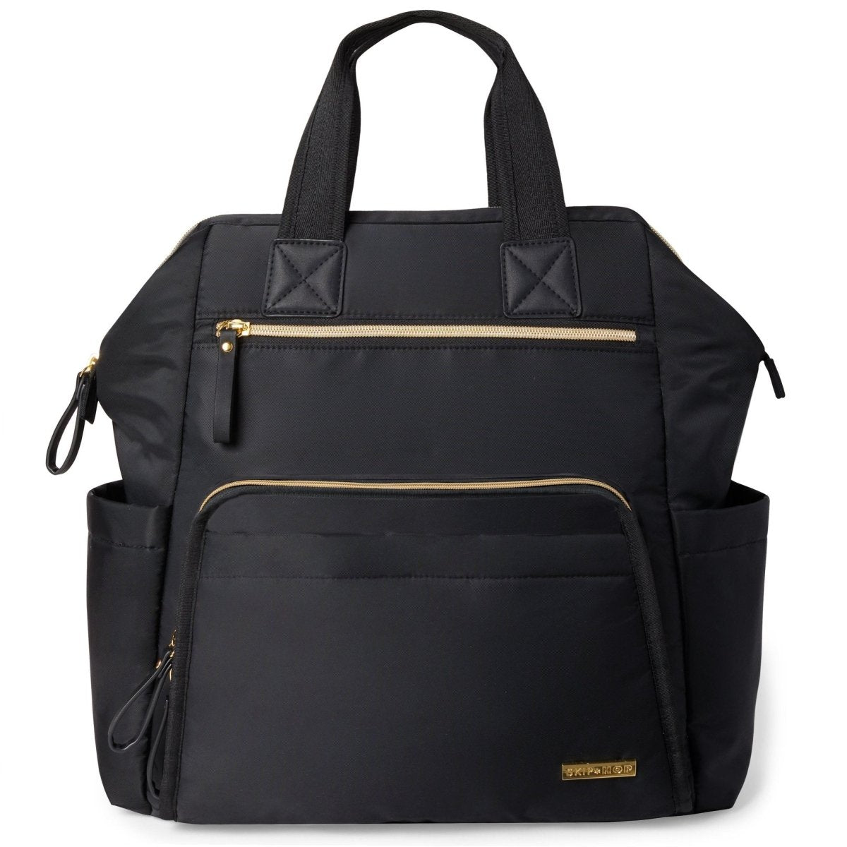 Mainframe Wide Open Diaper Backpack In Black For Babies