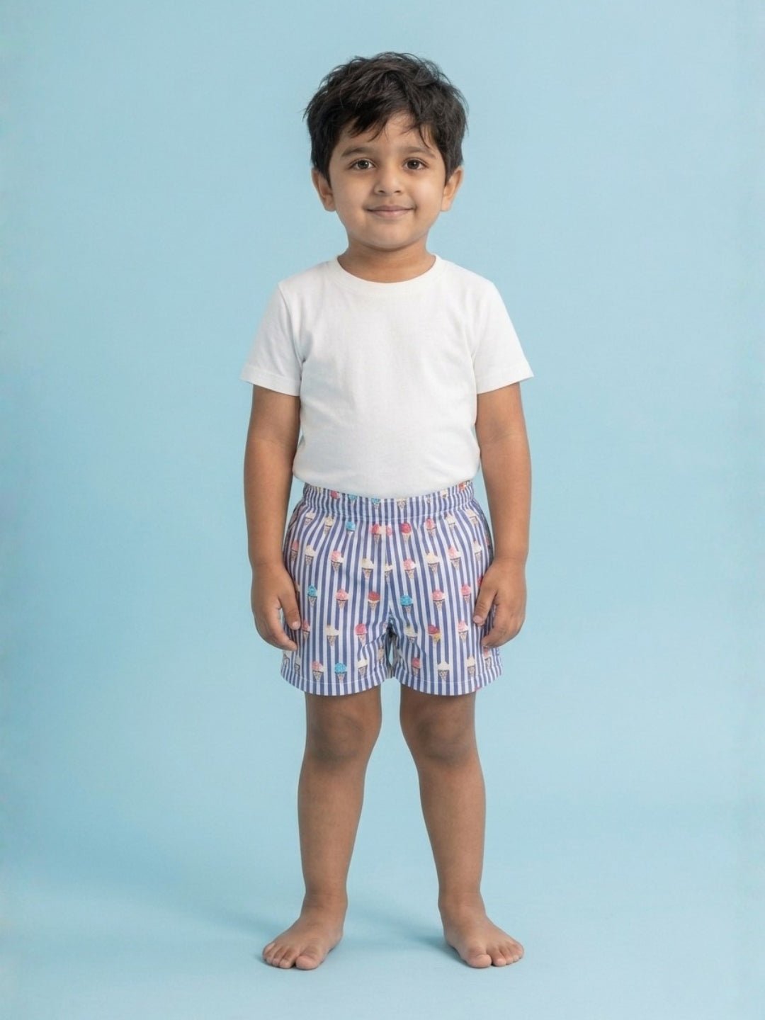 Sundea Splash Icecream Print Boys Swim Shorts