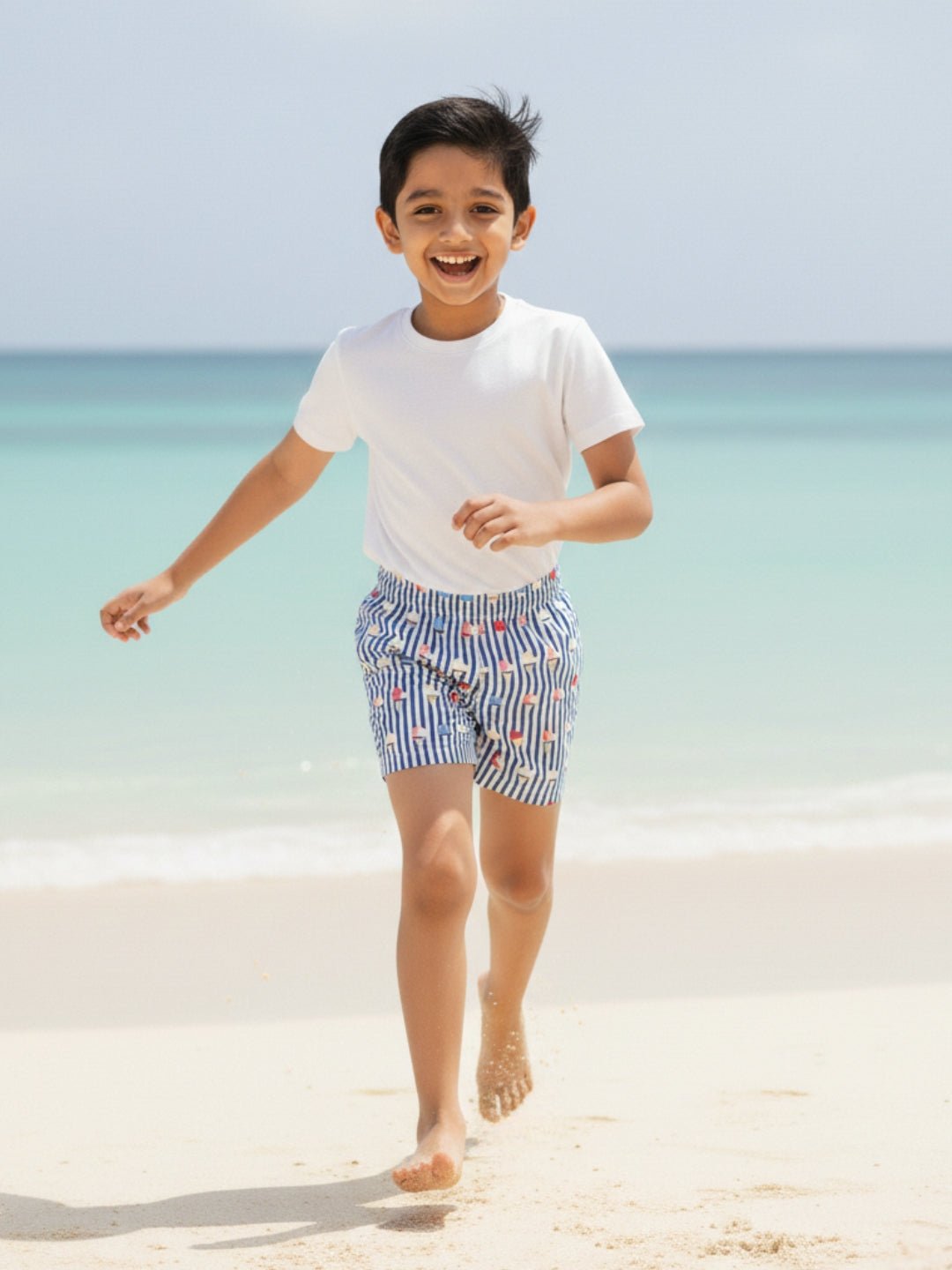 Sundea Splash Icecream Print Boys Swim Shorts