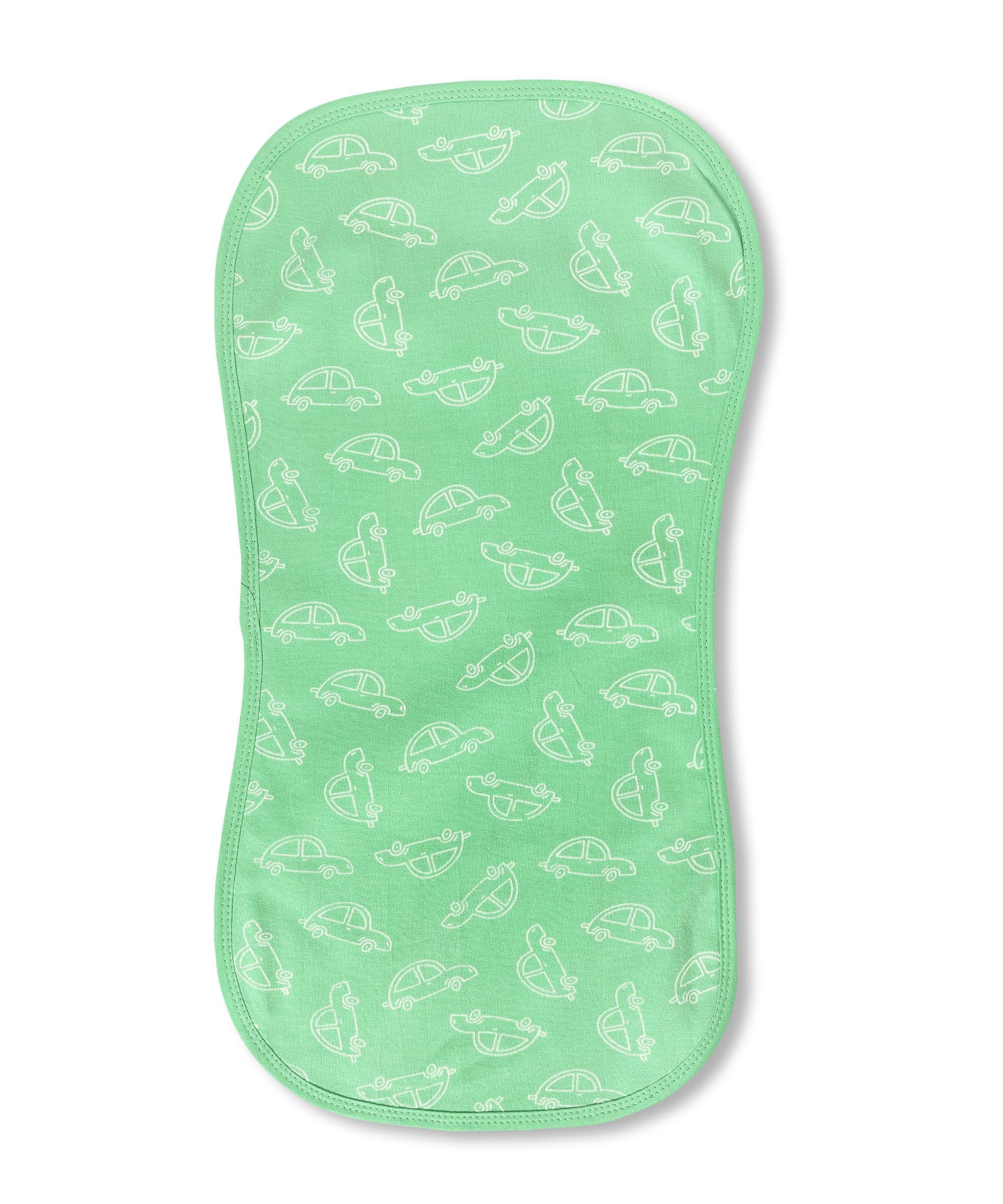 Vroom Vroom 100% Cotton Muslin Burp Cloth For Babies