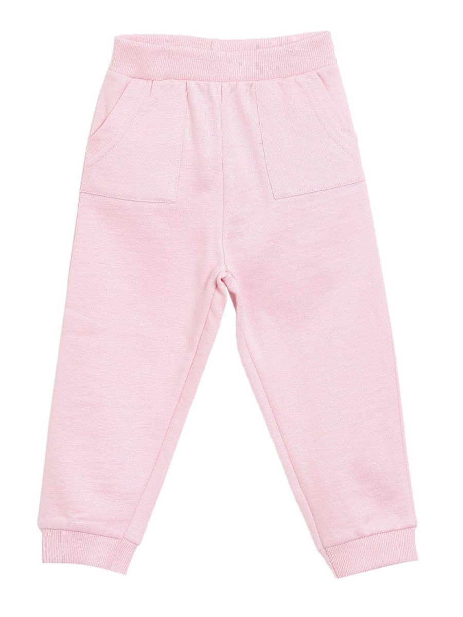Pink Fleece Winter Sweatpants
