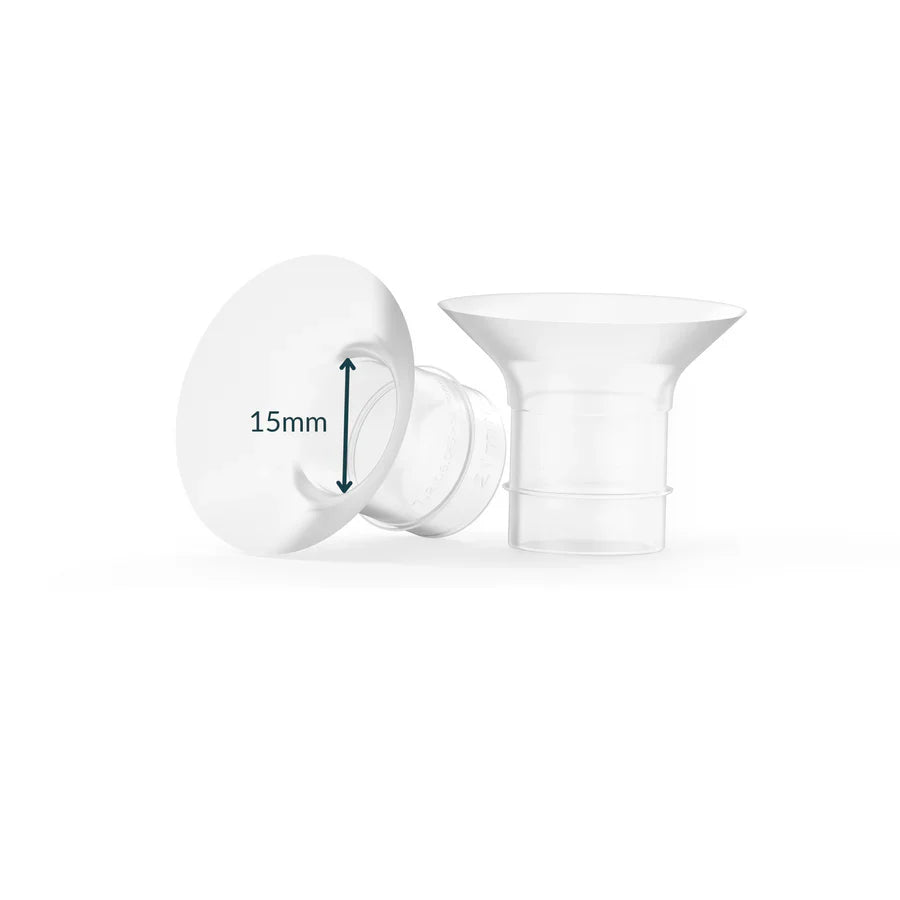 Ameda Universal Soft Flange Inserts Breast Pump Accessories 25mm 1 Pair