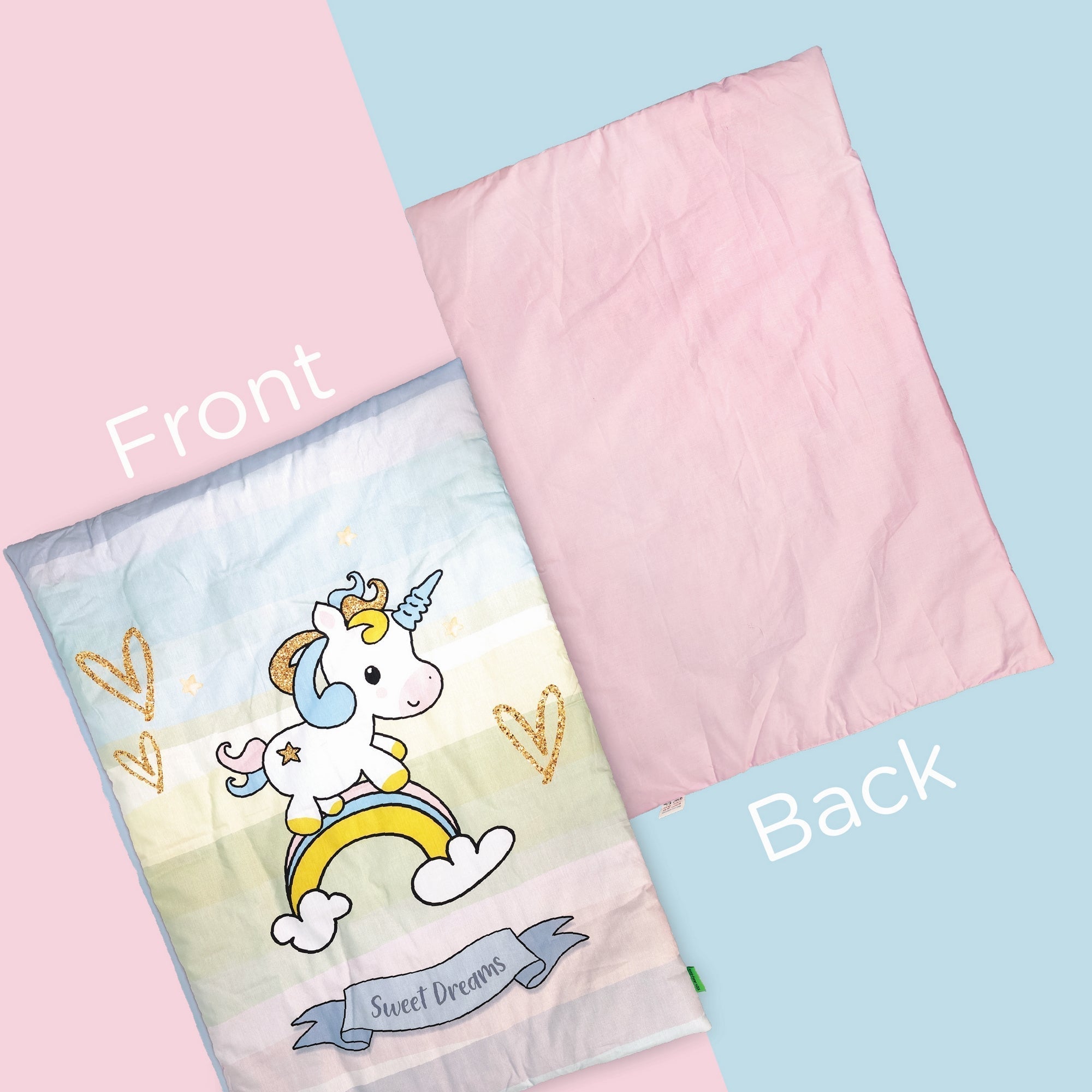 Unicorn 1 PC Kids Cotton Baby Quilt for Newborns