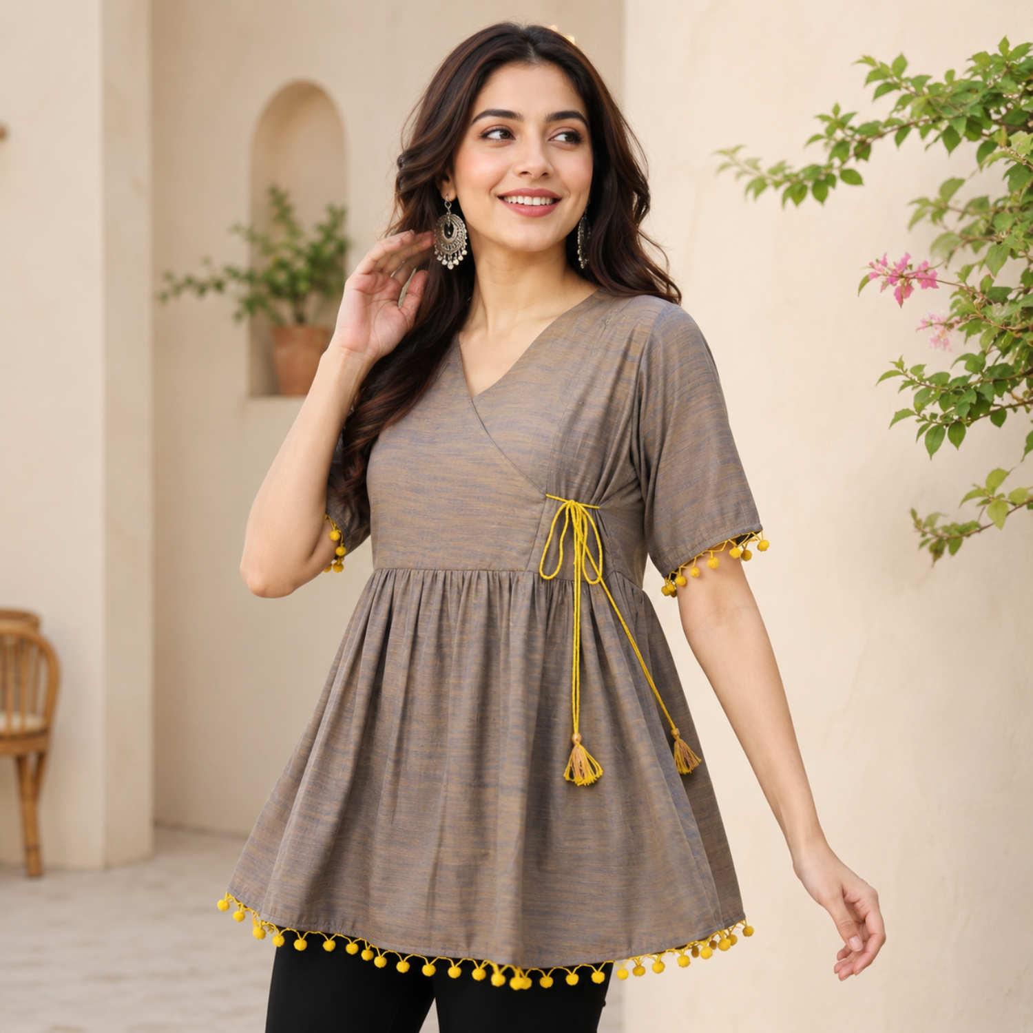 Call Me Sunshine Maternity and Nursing Top Multi
