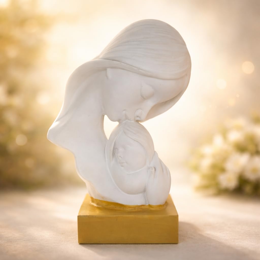 Mother Baby Statue Showpiece Home Decor Gift