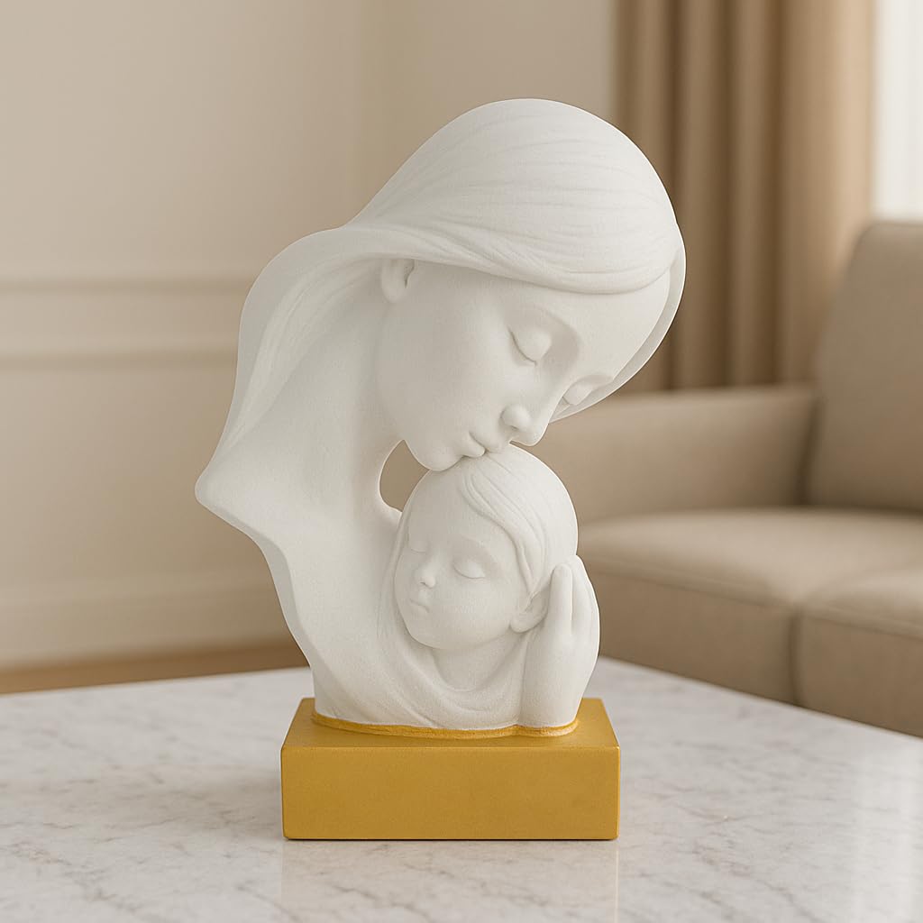 Mother Baby Statue Showpiece Home Decor Gift