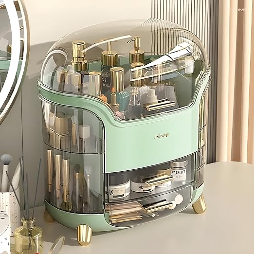 Makeup Organizer Box Cosmetic Storage Clear