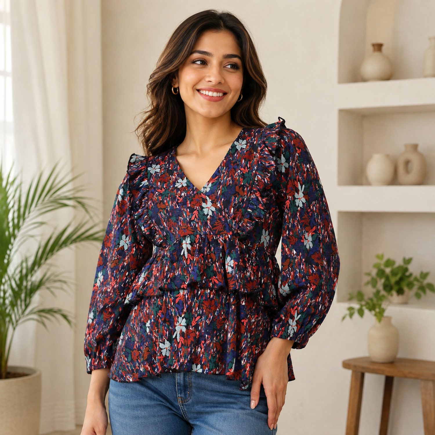 Splash-tastic Maternity and Nursing Top Multi