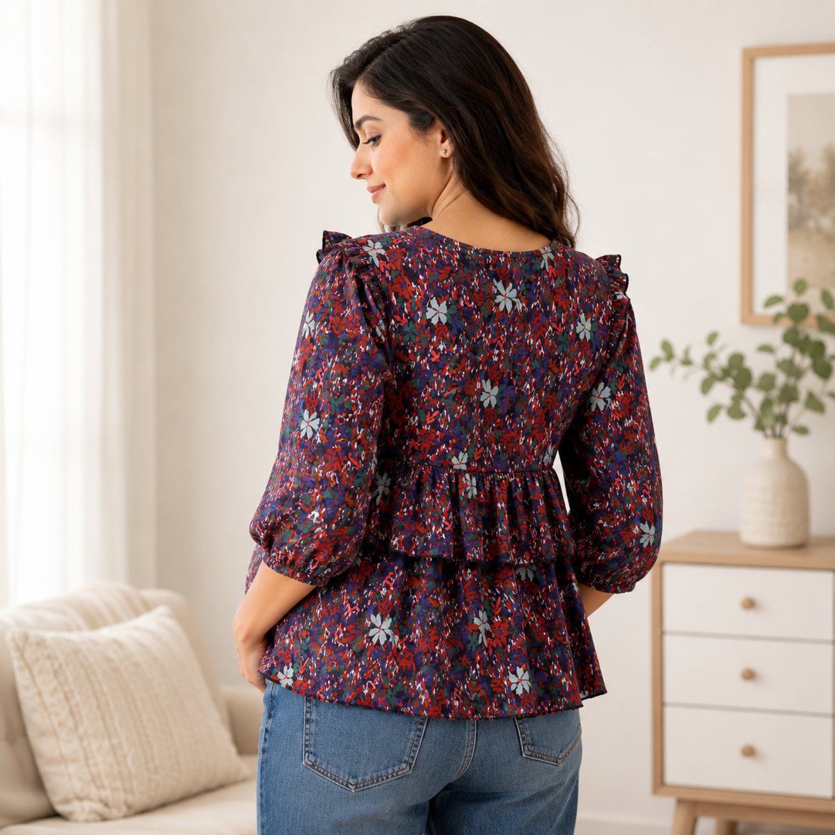 Splash-tastic Maternity and Nursing Top Multi