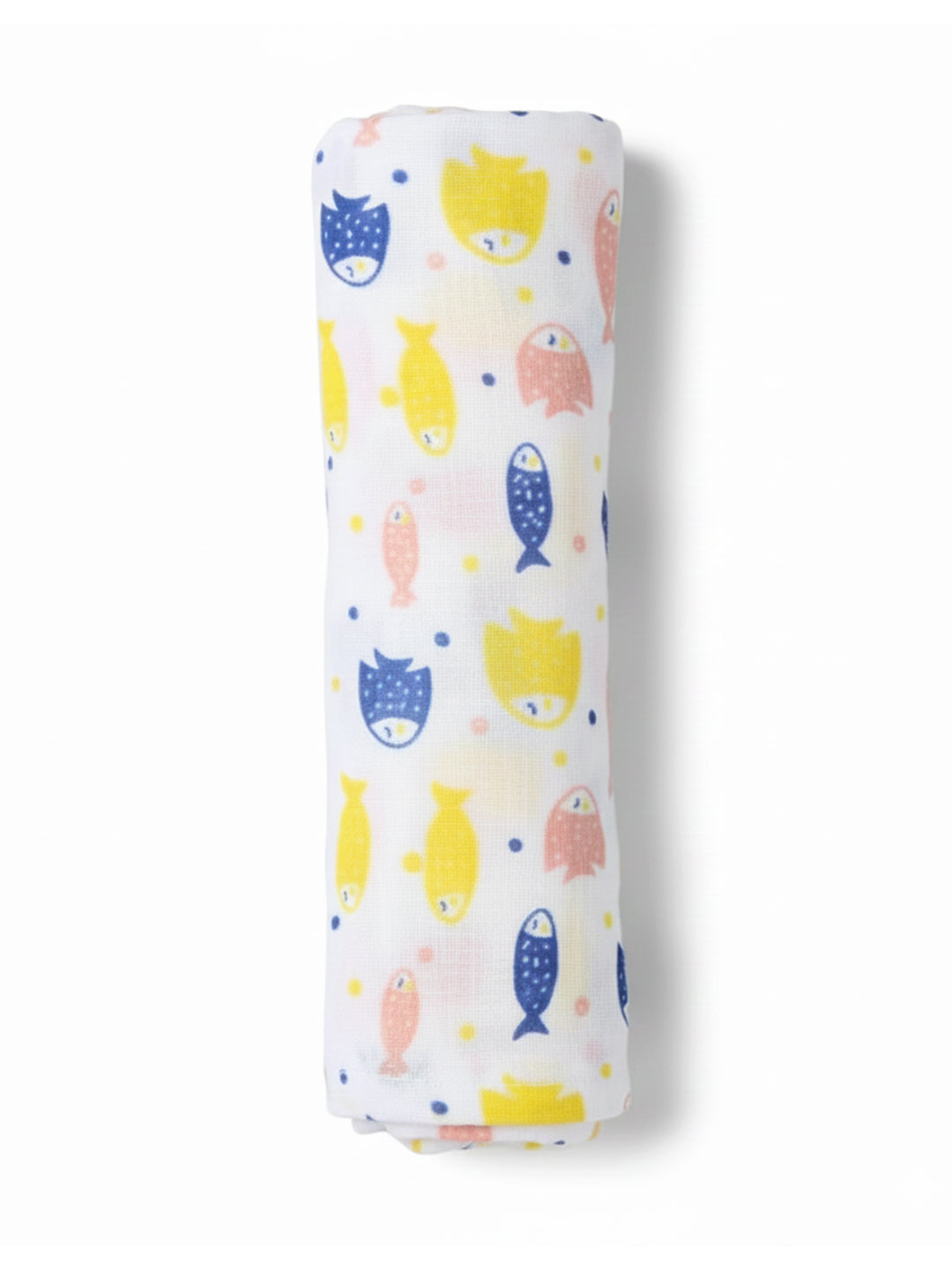 Finding Nemoo & Moon And Stars 2 PC Cotton Muslin Baby Swaddle Wrap
