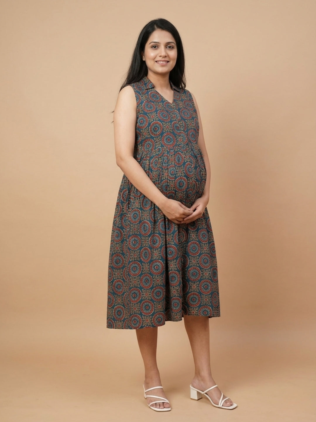  Green Era Maternity and Nursing Dress Green