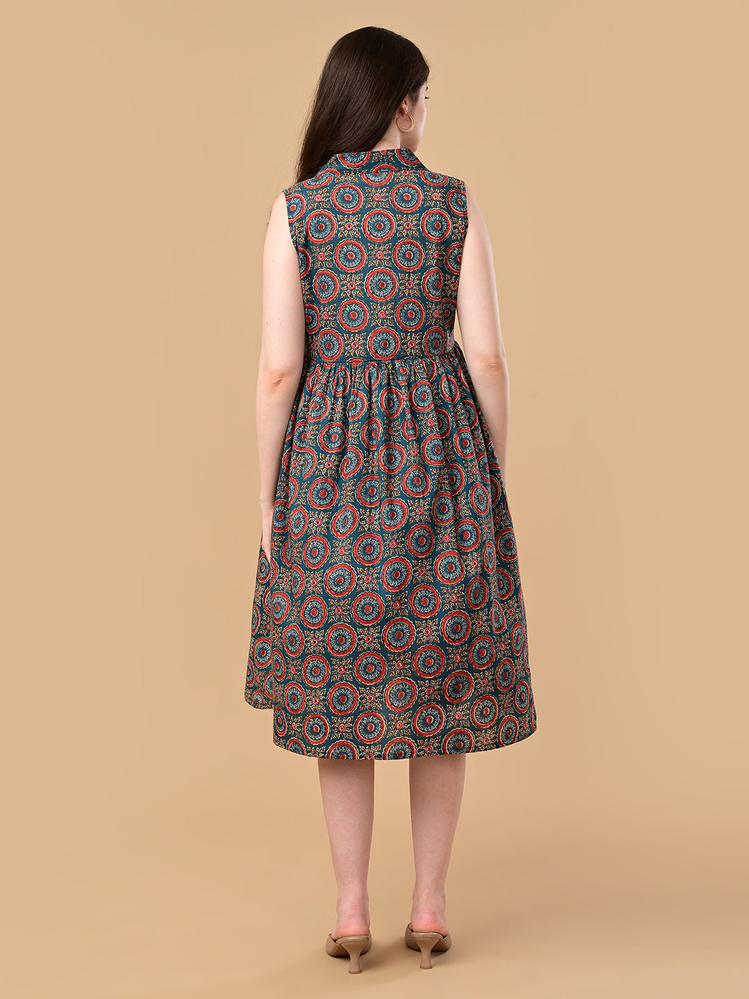 Green Era Maternity and Nursing Dress Green