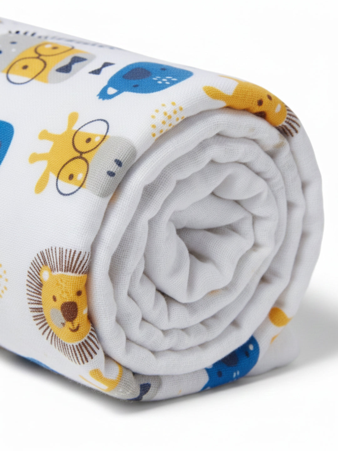 Combo Of 2 Guess The Animal Dino Forest Muslin Swaddle Wraps