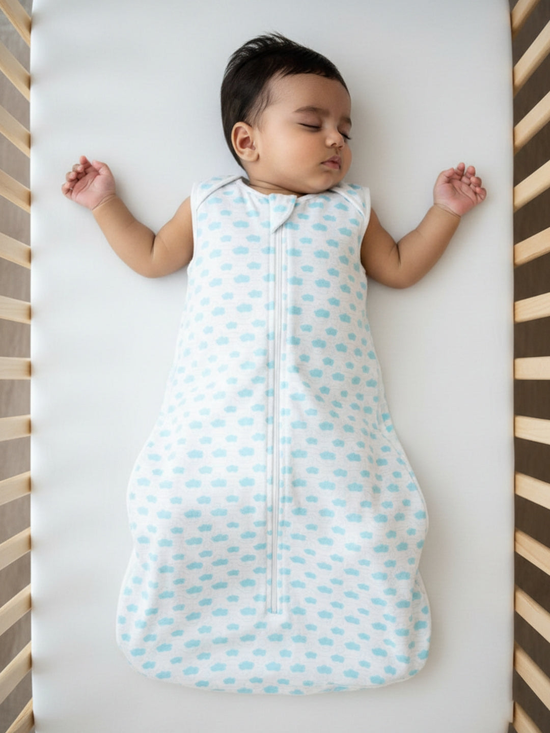 Happy Cloud 1 PC Cotton Muslin Baby Sleeping Bag