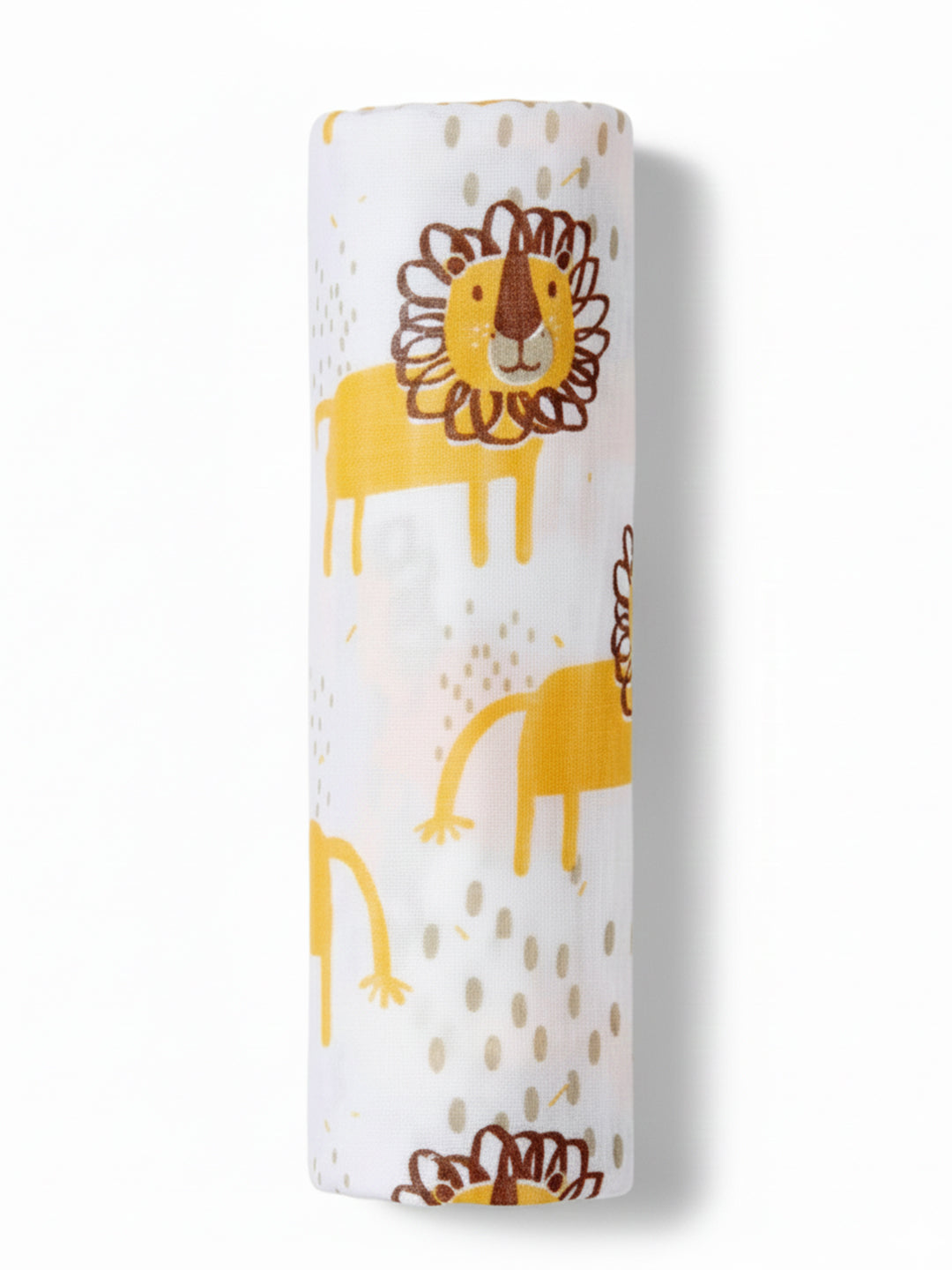 Jungle King & Tall Giraffe 2 PC Cotton Muslin Swaddle Wrap