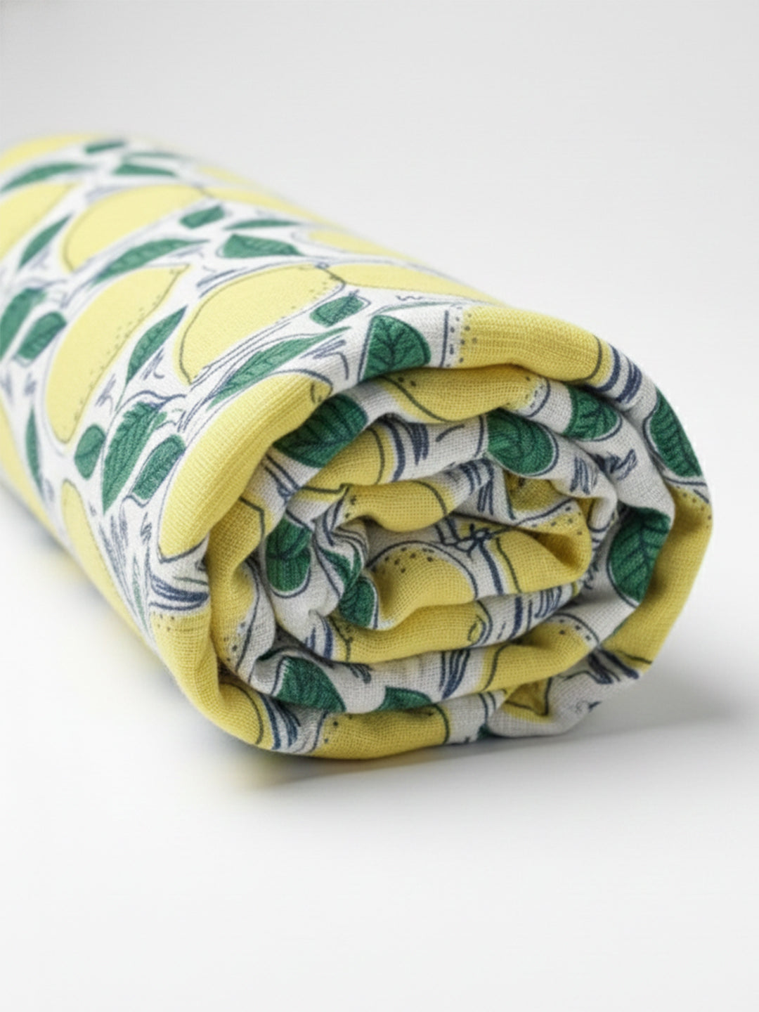 Combo Of 3 Fruity Print Muslin Swaddle Wrap Set For Babies