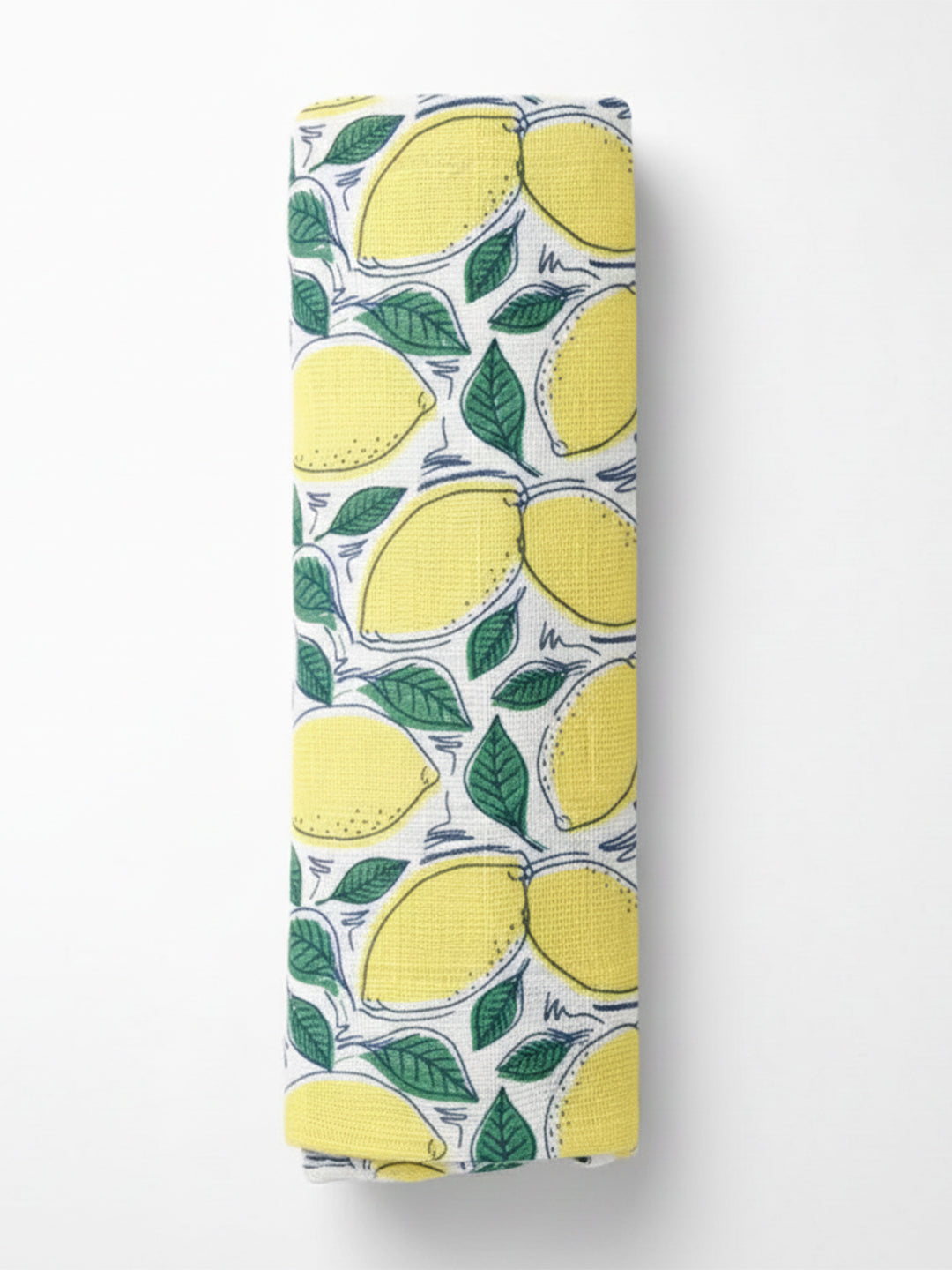 Combo Of 3 Fruity Print Muslin Swaddle Wrap Set For Babies