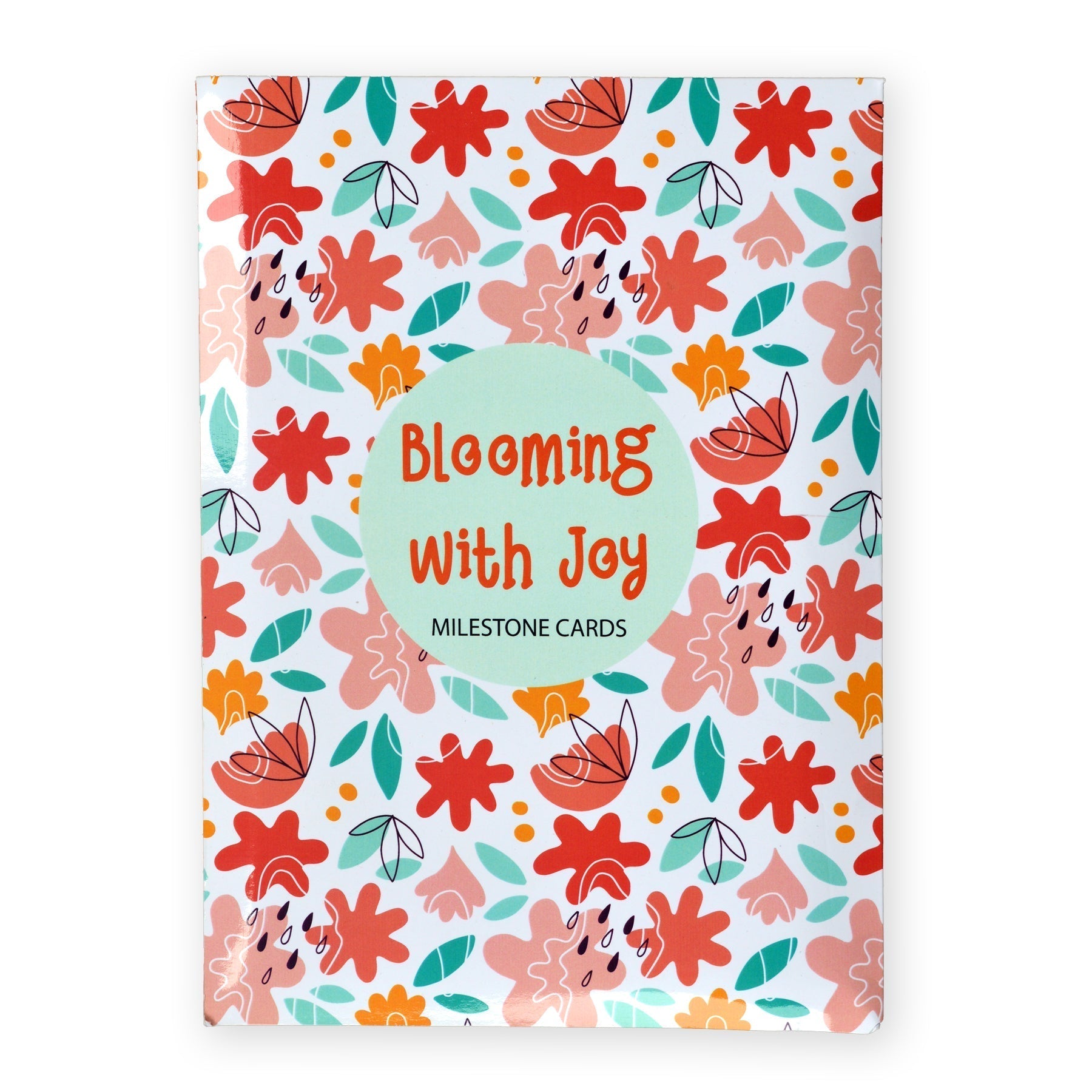 Blossom Bundle 7 PCS Newborn Unisex Gift Hamper Set With Milestone Cards