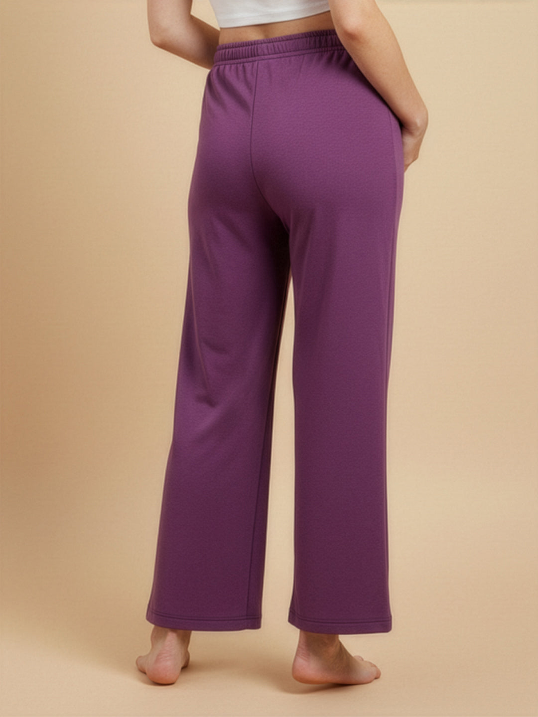  Frostbite Maternity and Nursing Hoodie Pajama Set Purple