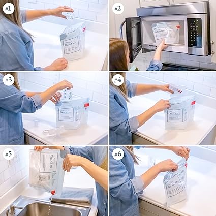 Ameda CleanEase Microwaveable Steam Sterilizer Bags 7 Bags Pack of 1