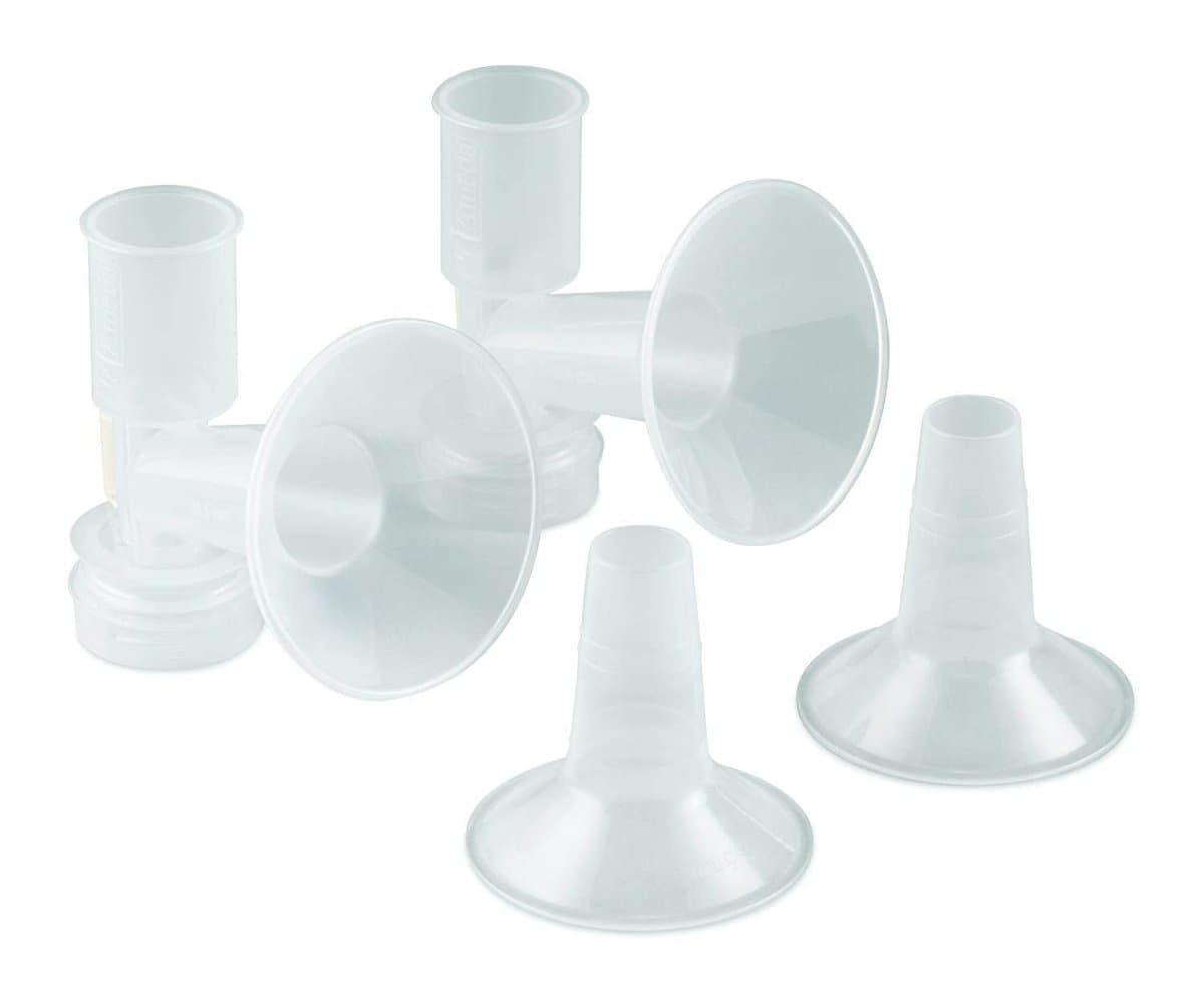 Ameda Custom Fit Flanges With Inserts XXL XL BPA Free 0.66lb