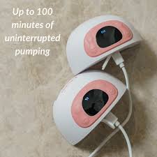 Ameda Glo Dual Wearable Breast Pump Hands-Free Hospital Grade 120G01 5oz