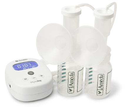 Ameda Mya Joy Portable Double Breast Pump Hospital Strength 131U20