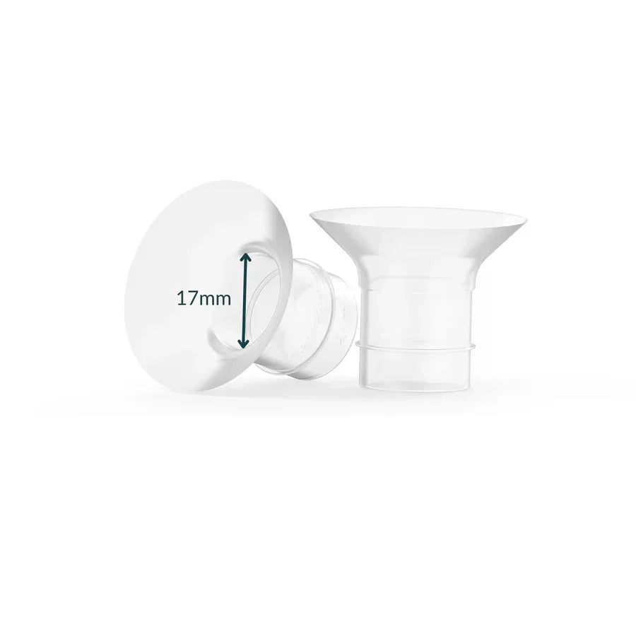 Ameda Universal Soft Flange Inserts Breast Pump Accessories 25mm 1 Pair