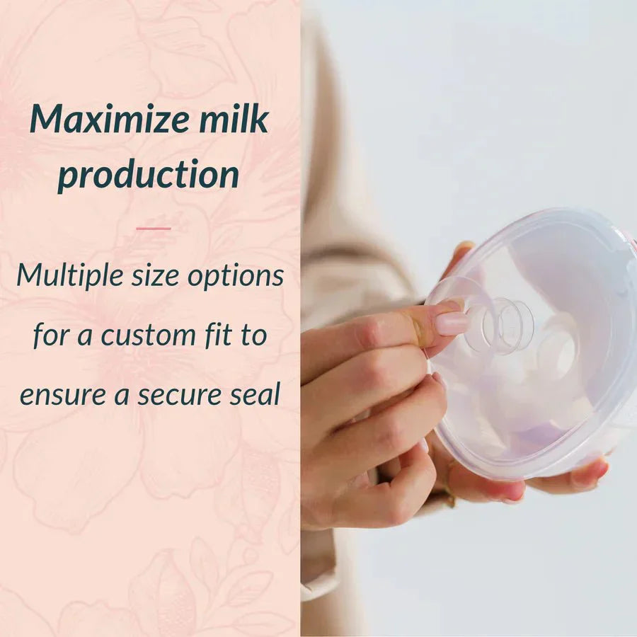 Ameda Universal Soft Flange Inserts Breast Pump Accessories 25mm 1 Pair