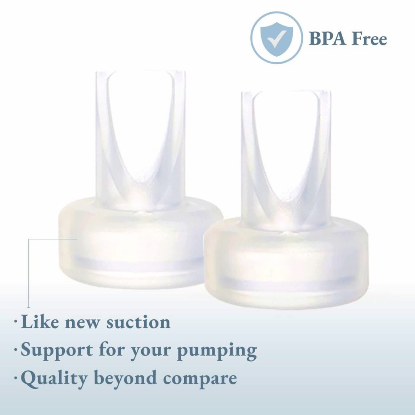 Ameda Inc HygieniKit Breast Pump Replacement Valves 2-Pack 0.22lb