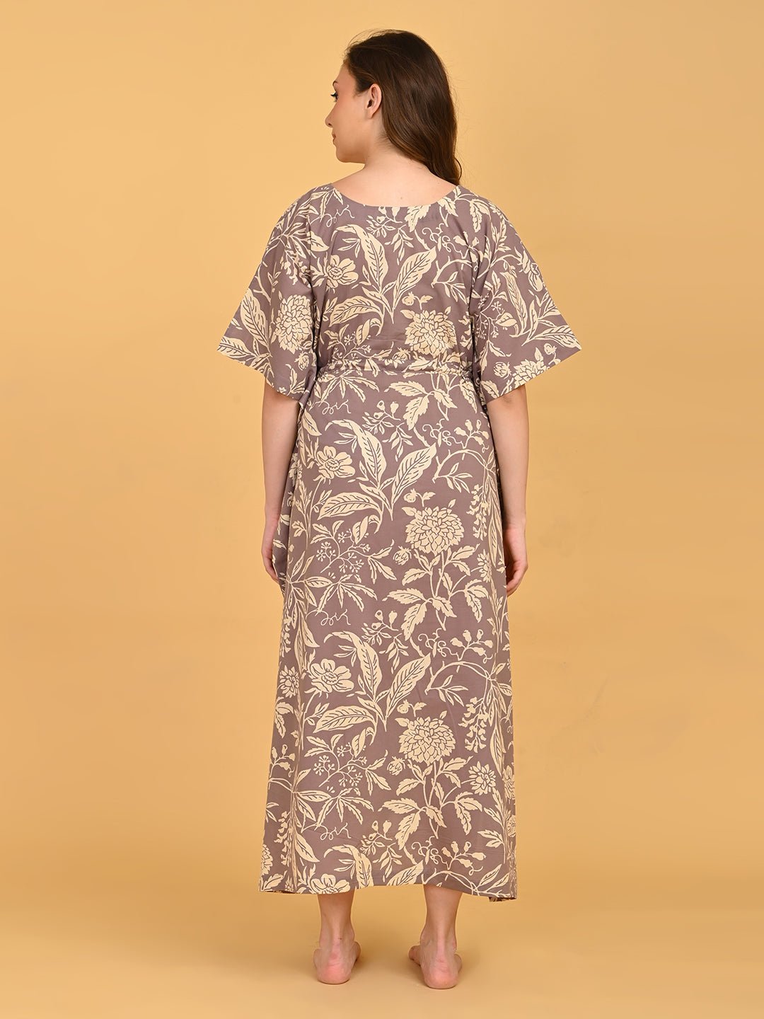 Aura in Bloom Maternity and Nursing Kaftan Nighty Multi