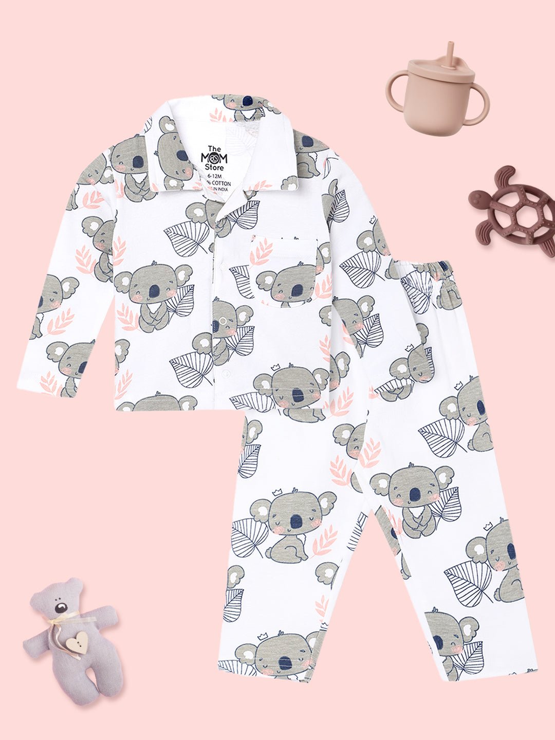  Baby Koala Pajama Nightsuit Set For Kids