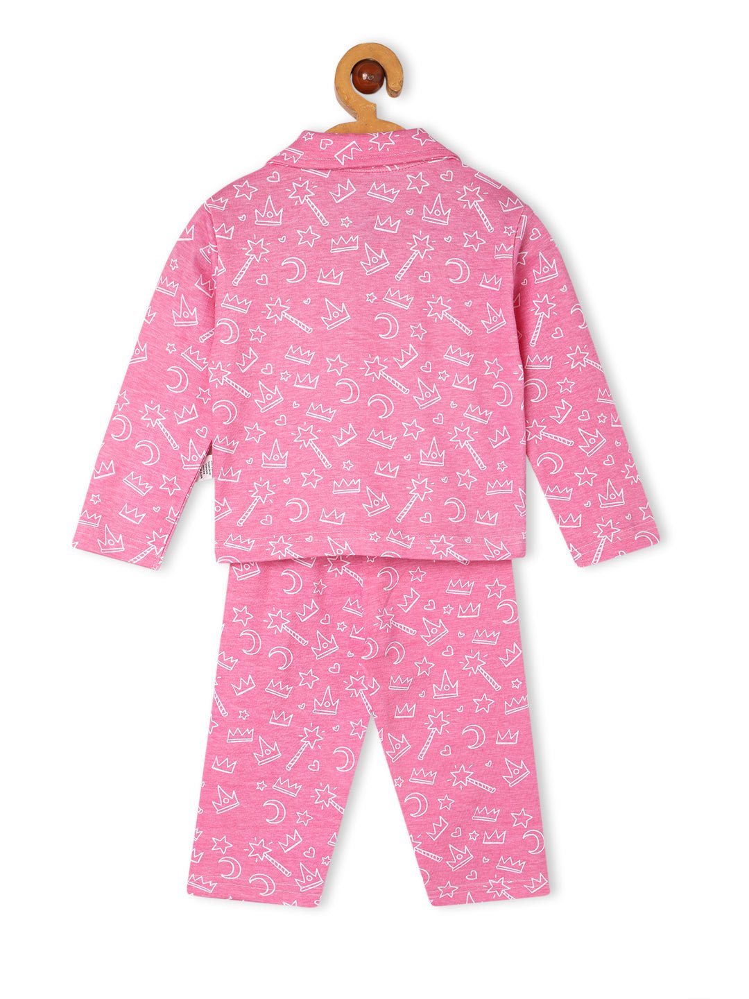 Pink-A-Boo Pajama Nightsuit Set For Kids