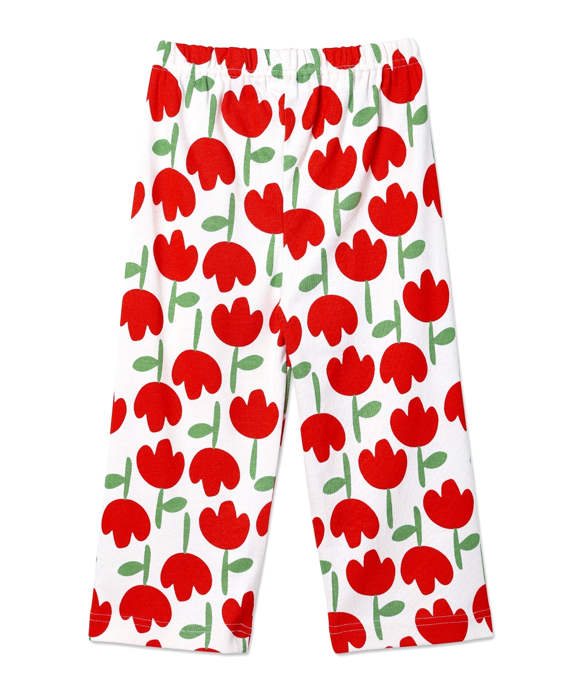 Multi Tulip Twinkle Pajama Set For Kids