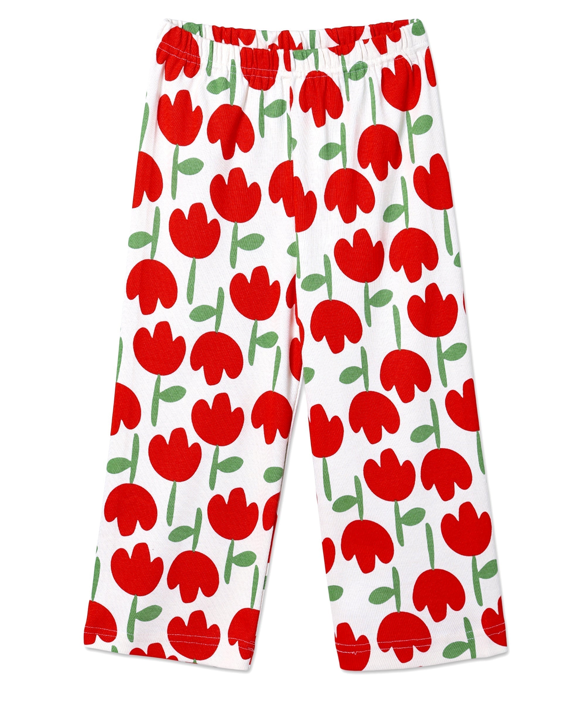 Multi Tulip Twinkle Pajama Set For Kids