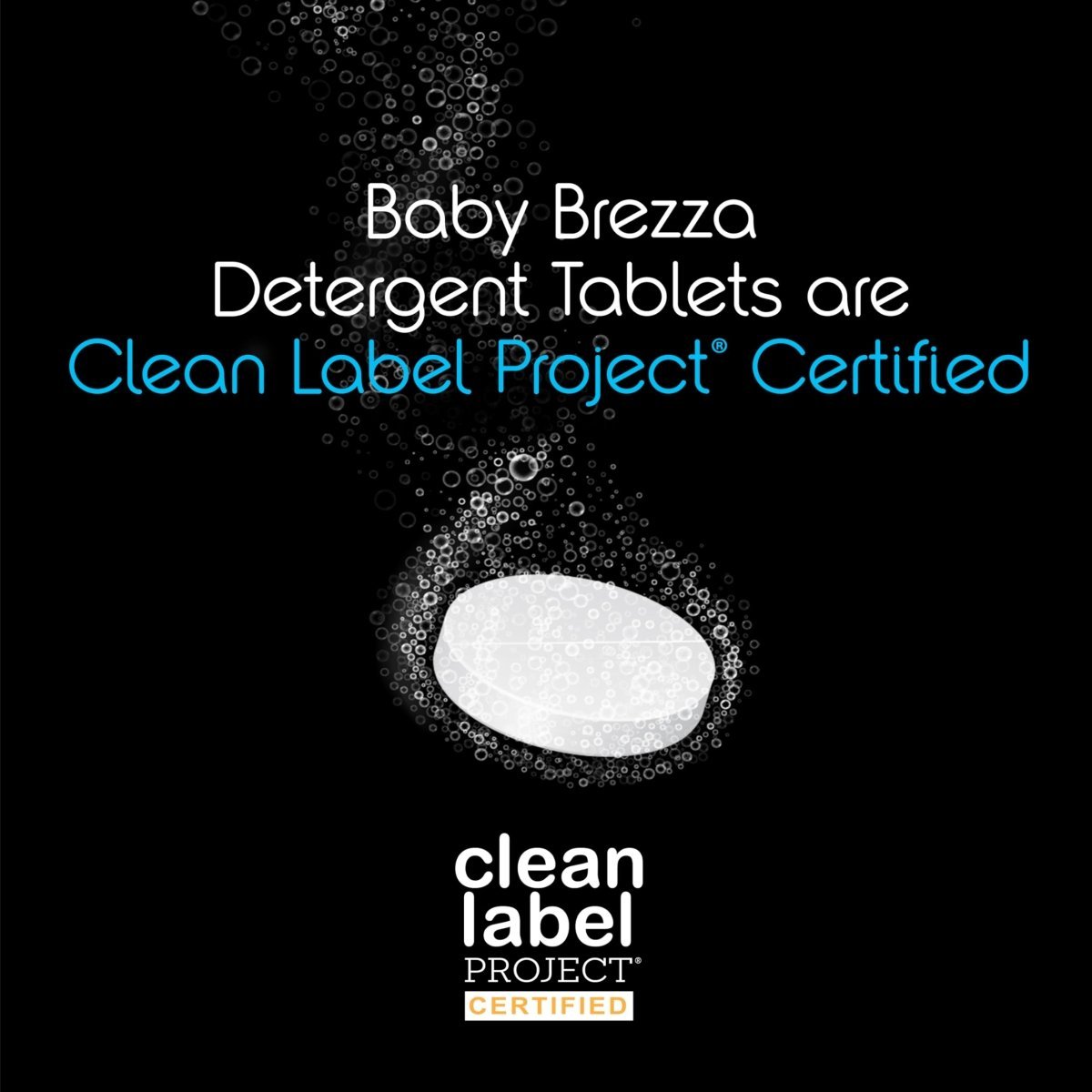 Baby Brezza Bottle Washer Pro Detergent Tablets Non-Toxic Fragrance-Free 120-Pack