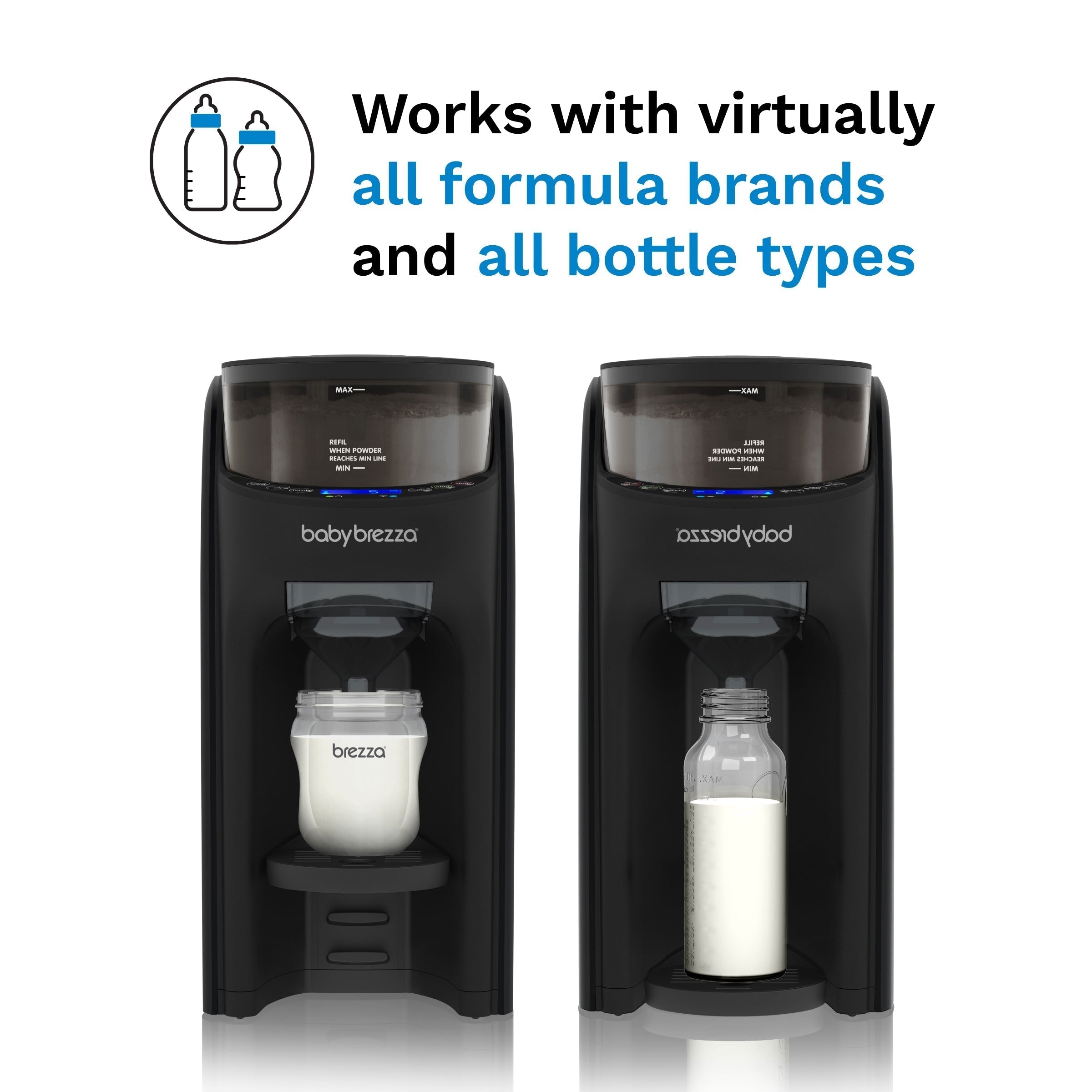 Baby Brezza Formula Pro Advanced Automatic Powder Mixer Black 8.51lb