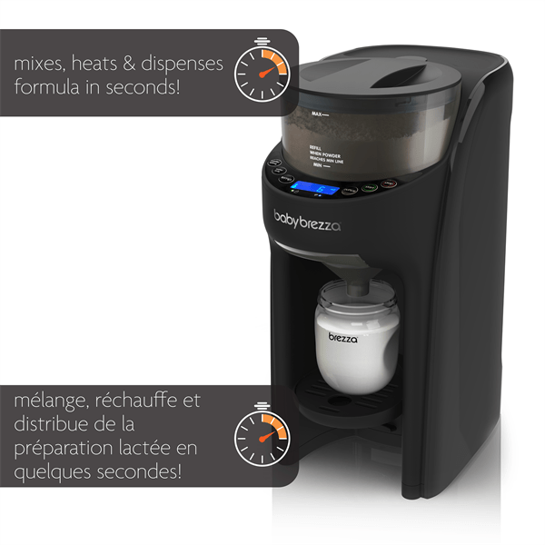 Baby Brezza Formula Pro Advanced Wifi Baby Formula Dispenser Black 9.13lb