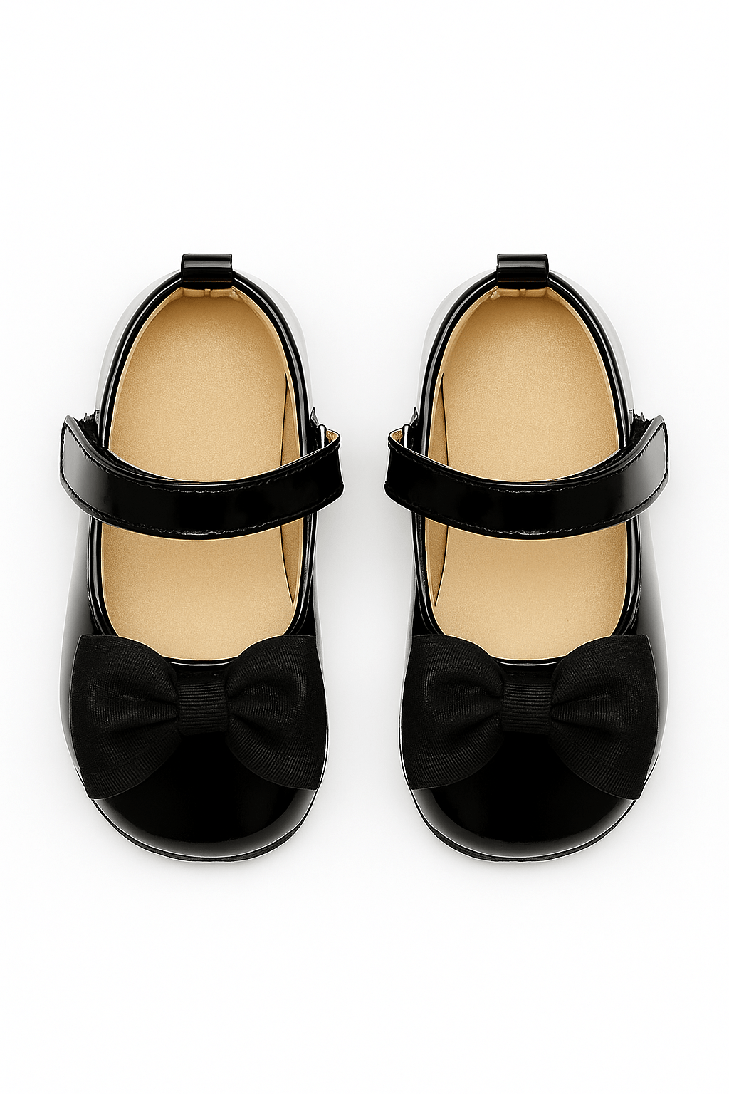 Baby Doe Black Pretty Little Bow Prewalker