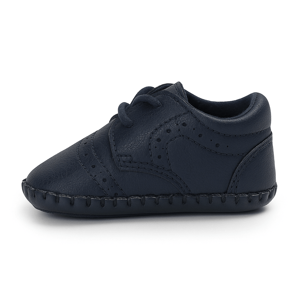 Baby Doe Blue Brogues Prewalkers