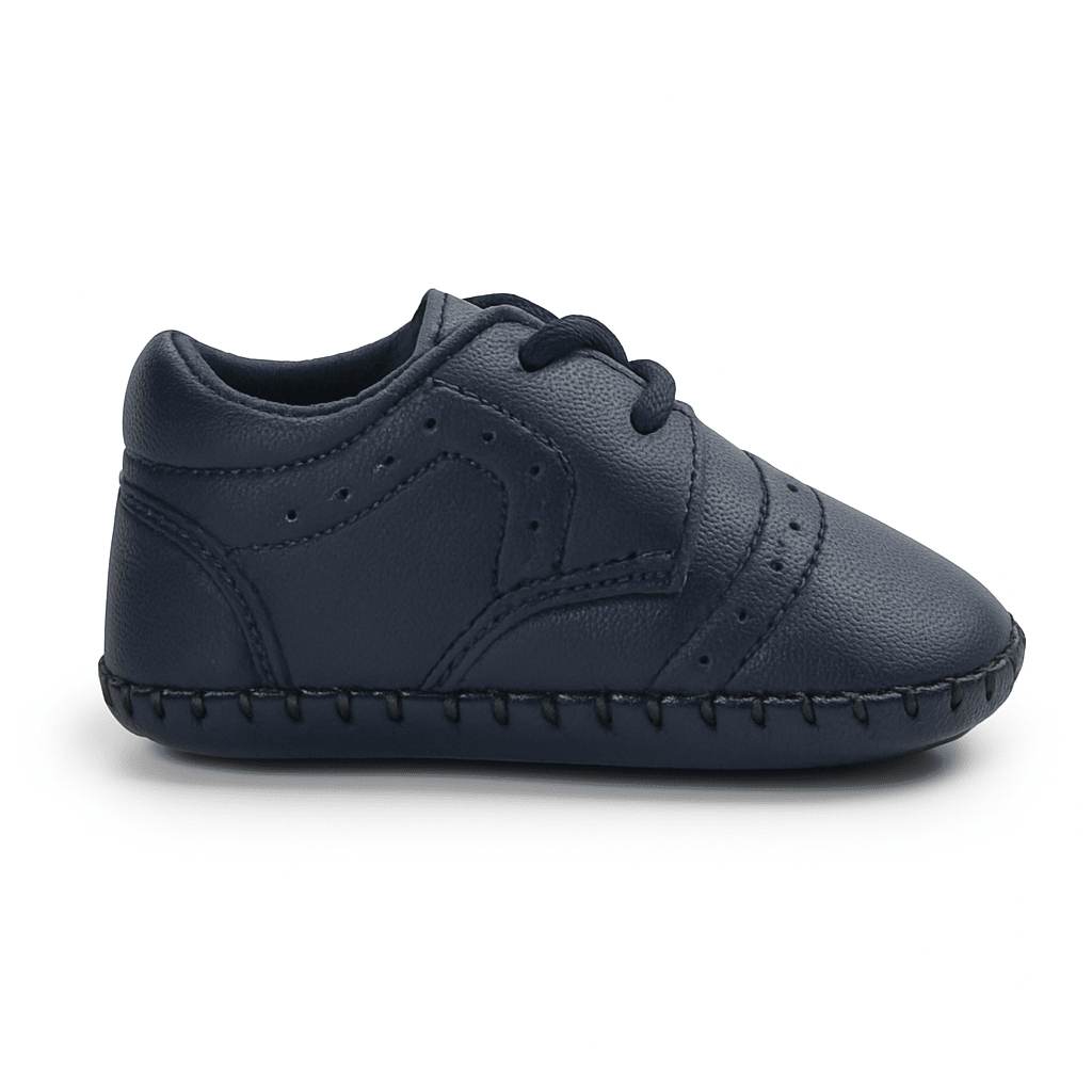Baby Doe Blue Brogues Prewalkers