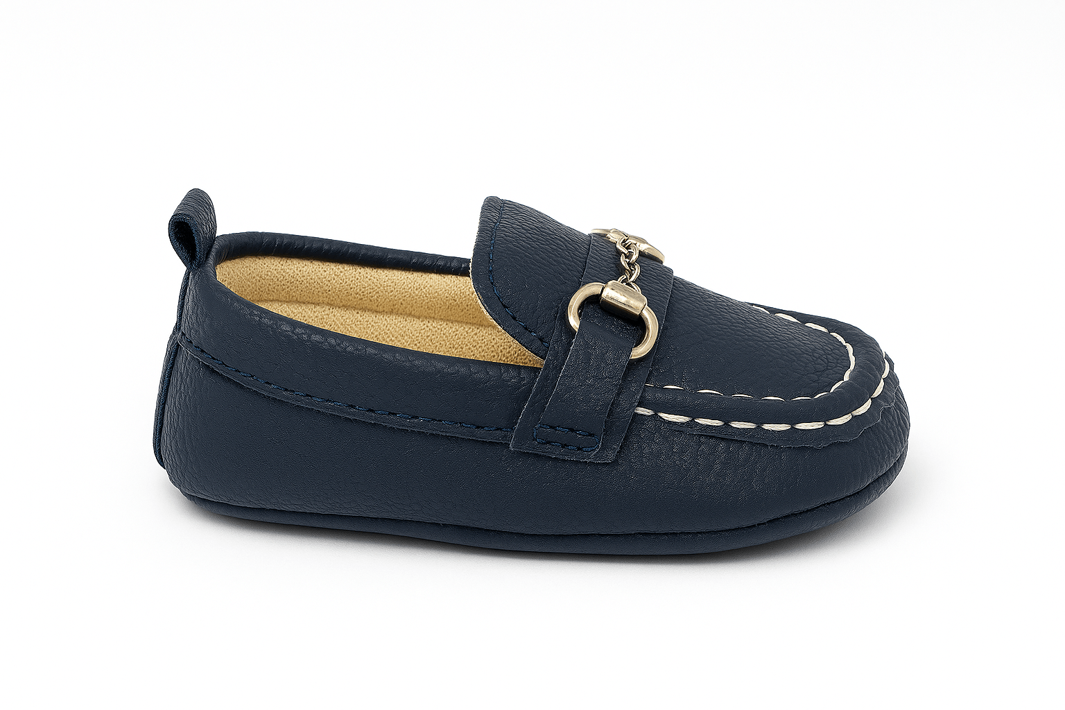 Baby Doe Blue Oxford Loafers